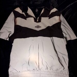 Umbro reflective windbreaker